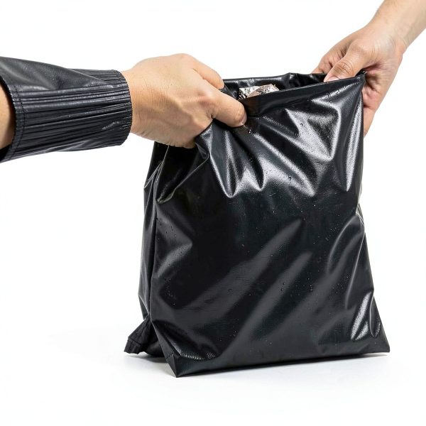 Sanitary Napkin Disposal Bags, 100 Pcs Feminine Hygiene Bags, Self-Sealing Seals, Women's Privacy Protection, Tampons - Black-4