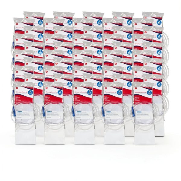 Dynarex Enema Kit - Ready-to-Use Disposable Enema Bag Kit for Colon Cleansing, Digestive Issues, Constipation Relief - 1.6 Quarts, 50 Sets per Bulk Case-5