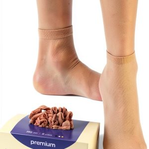 100pcs Disposable Hygienic Try On Socks, Premium Line, Machine Washable, Unisex, One Size-0