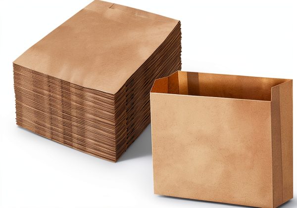 400 PCS 7.510in Feminine Hygiene Liner Bags by Commercial Kraft - Waxed Paper Bags-0