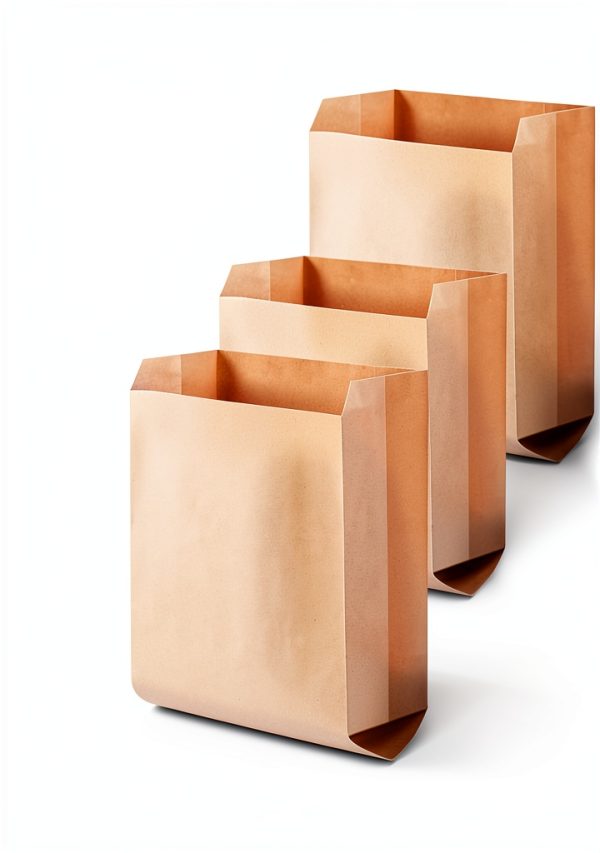 300 Pcs Waxed Kraft Feminine Hygiene Liner Bag, Business Restroom Bathroom Personal Dispensers 7.5 x 10" Waste Receptacle Paper Liners, Sanitary Napkin Disposal Bags, Kraft Bag-2