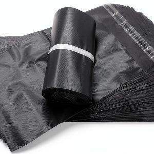 Sanitary Napkin Disposal Bags, 100 Pcs Feminine Hygiene Bags, Self-Sealing Seals, Women's Privacy Protection, Tampons - Black-0