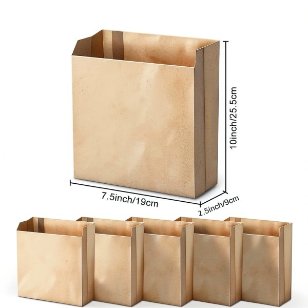 400 PCS 7.510in Feminine Hygiene Liner Bags by Commercial Kraft - Waxed Paper Bags-1
